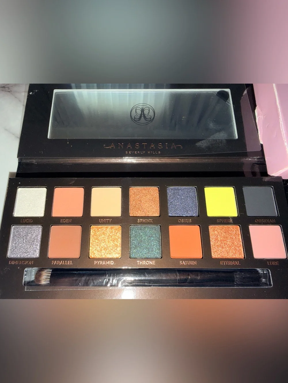 Eyeshadow Palette - Rose, Purple & Copper Multi-Tone Shades